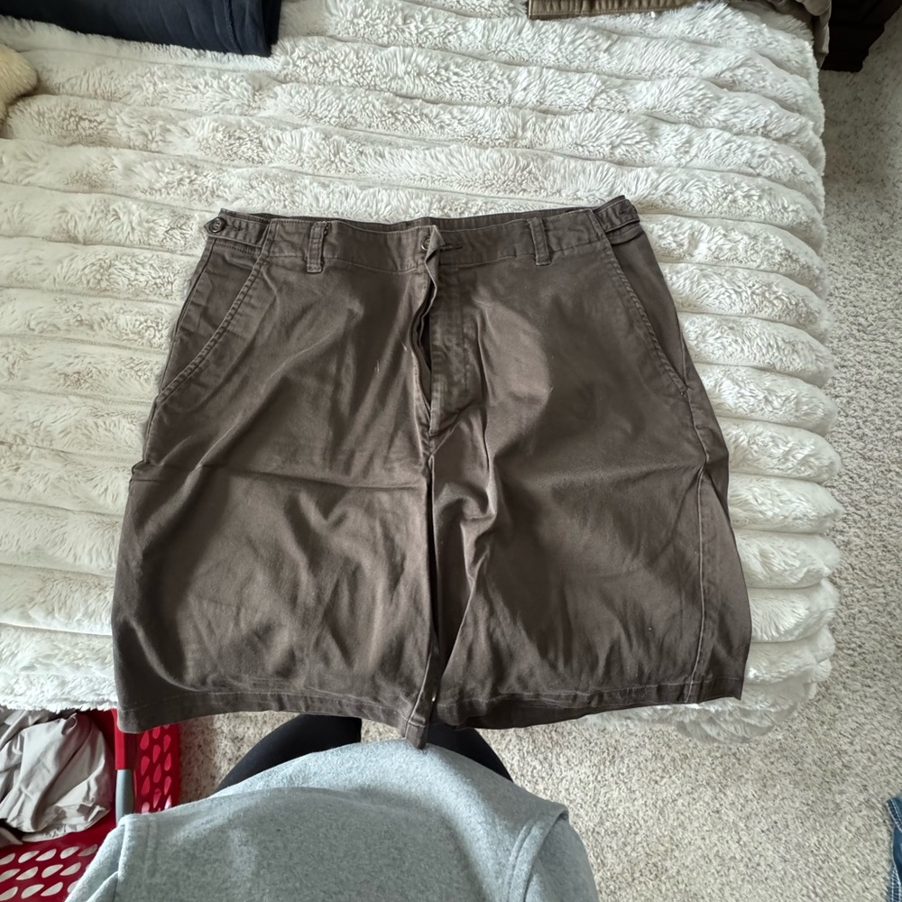 Dockers Brown Casual Cotton Shorts